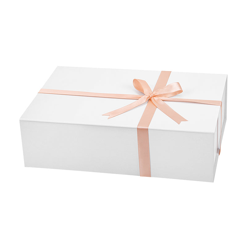 Folding Box White Gift Box Foldable, Suitable for Best Man Proposal Box, Wedding, Christmas, Halloween, Birthday Gift Packaging